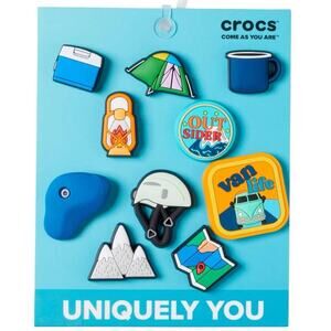 New Jibbitz Crocs Outsider Original Shoe Charm Uniquely You Collection 10-Pack